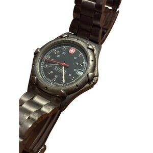 Wenger Sak Design Swiss Made Water Resistant Stainless Steel Mens Watch